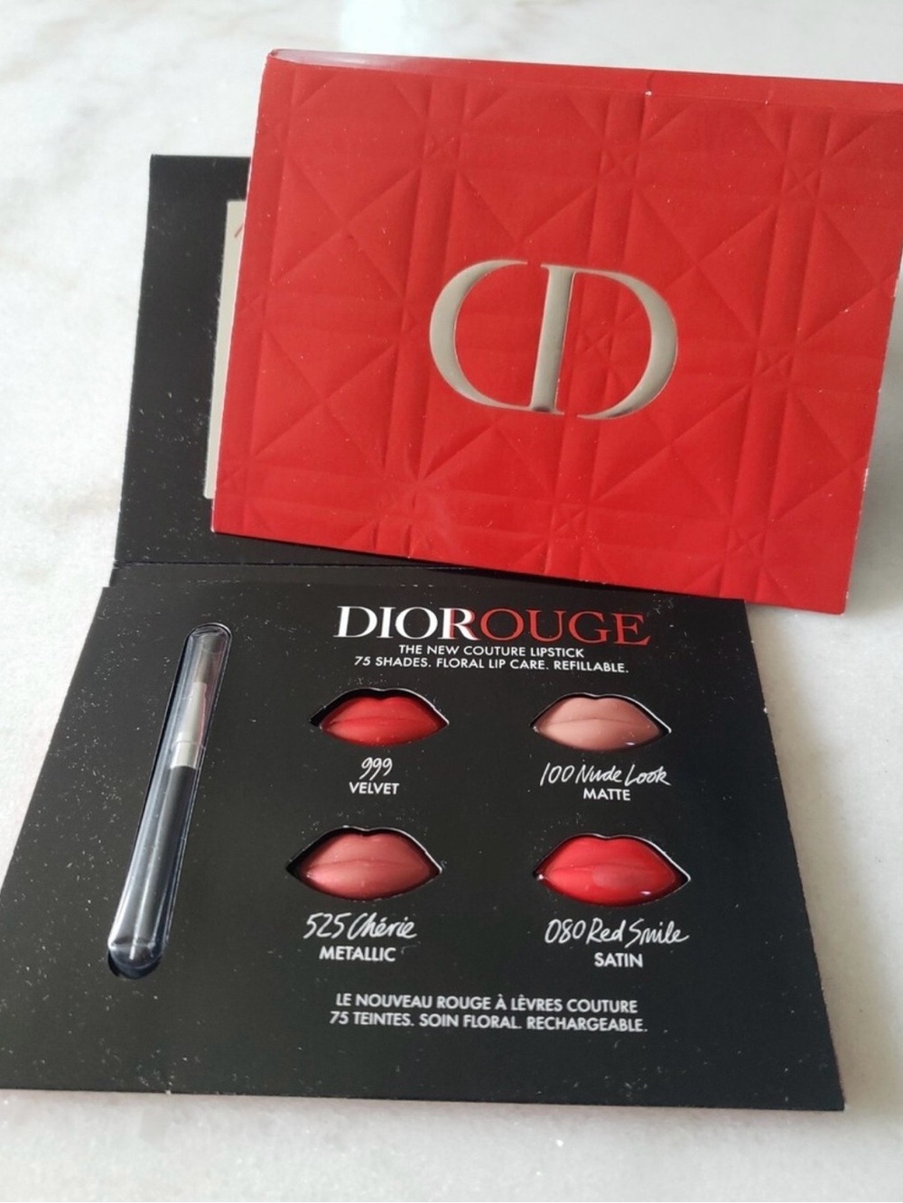 Christian Dior Rouge Lipstick Sampler Set